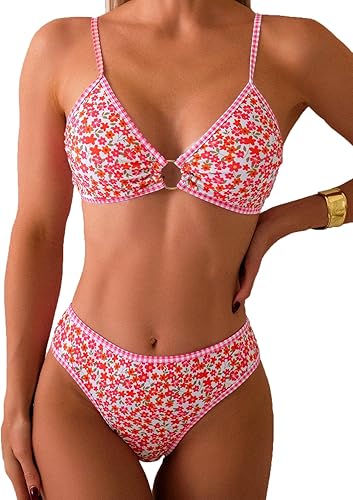 Triangle Bikini Set – O-Ring Cheeky Two Piece Swimsuit
