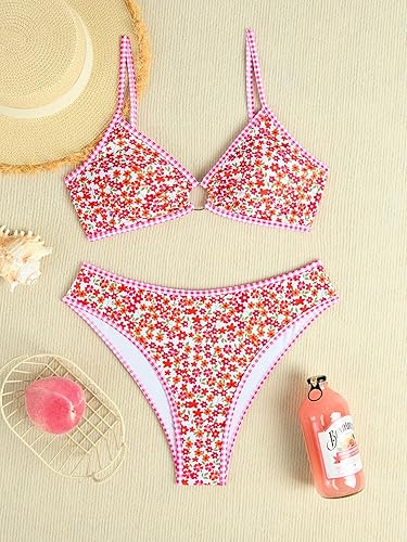 Triangle Bikini Set – O-Ring Cheeky Two Piece Swimsuit