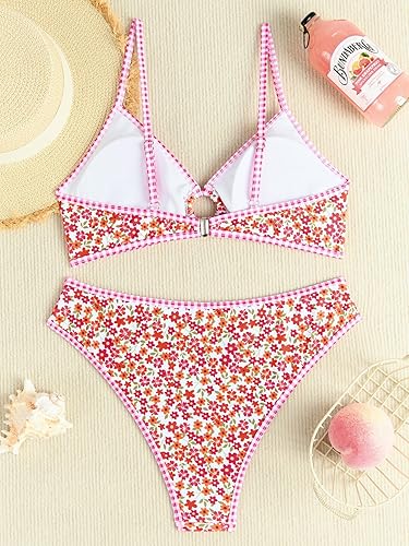 Triangle Bikini Set – O-Ring Cheeky Two Piece Swimsuit